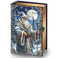 Книга малая Дед Мороз при луне, 600г