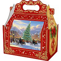 Ларец простой "Зимний пейзаж", 1000г