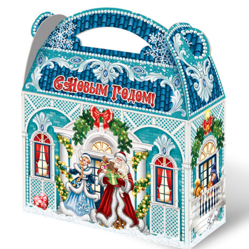 Домик  Деда Мороза и Снегурочки , 800г