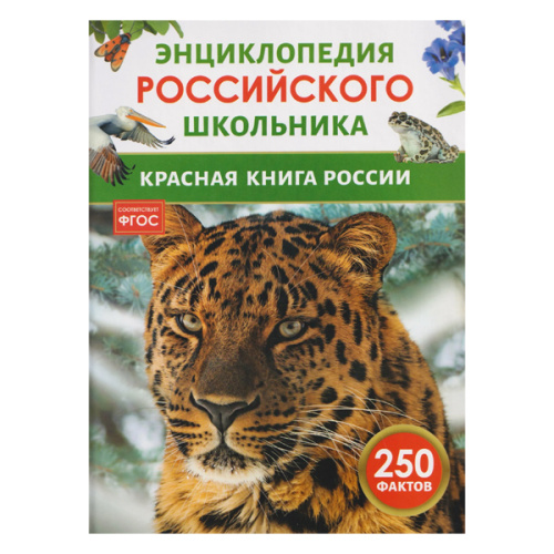 Красная книга России. Энциклопедия российского школьника фото в интернет-магазине Glasker