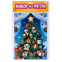 Набор из фетра на липучках "Новогодняя ёлочка"
