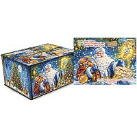 Посылка Дед Мороз в шубе, 1400г