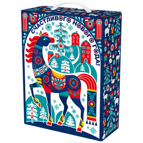 Коробка малая подарочная "Орнамент", 2300г