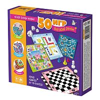 Набор настольных игр "50 игр для всей семьи"