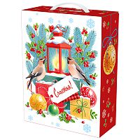 Коробка малая подарочная "Открытка", 2500г