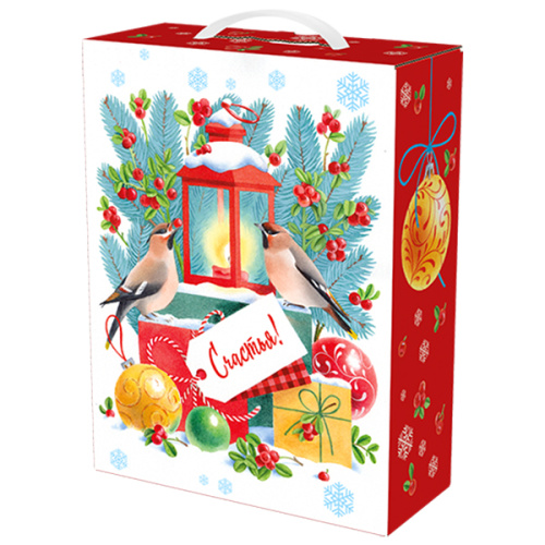 Коробка малая подарочная "Открытка", 2500г