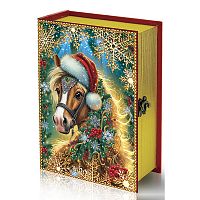Книга большая Лошадь портрет, 1000г