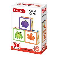 Кубики "Какой цвет?"
