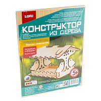 Конструктор из дерева.Кормушка для птиц "Птички-невелички"