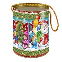 Домик Дед Мороз и дети  , 800г