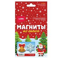 Магниты из гипса "Снежная мелодия"